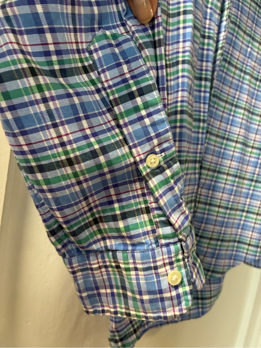 Polo Ralph Lauren Men’s Plaid Button-Down Shirt Size Small - Picture 4 of 9